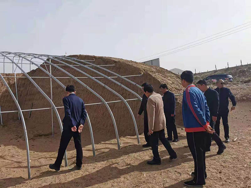 集團領導及縣委領導視察指導